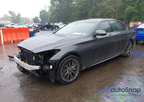 2019 Genesis G80 3.8 из США, поврежденный, VIN KMHGN4JE1KU287647